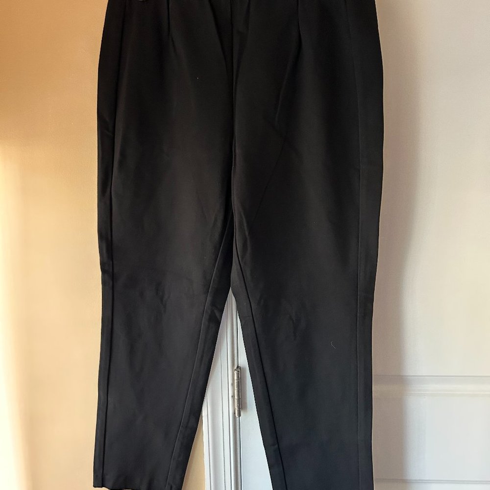 J Jill Ponte black pants